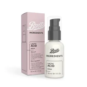 Boots Ingredients Lactic Acid Serum 30ml